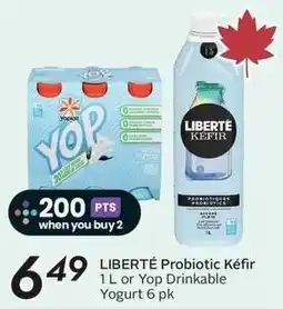 Sobeys Liberté Probiotic Kéfir offer