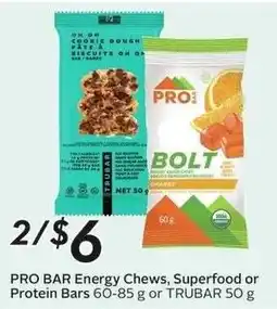 Sobeys Pro Bar Energy Chews offer