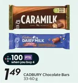 Sobeys Cadbury Chocolate Bars offer