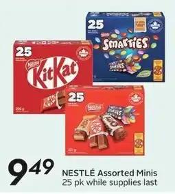 Sobeys Nestle assorted minis offer