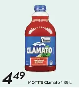 Sobeys Mott's Clamato offer