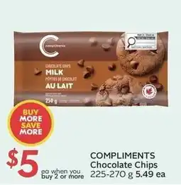 Sobeys Compliments Chocolate Chips offer