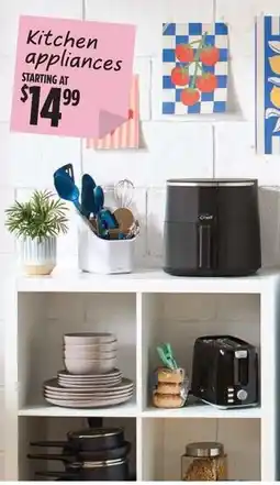 Canadian Tire Kitchen appliances offer