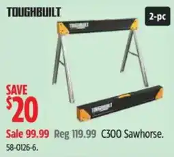 Canadian Tire Toughbuilt C300 Sawhorse offer