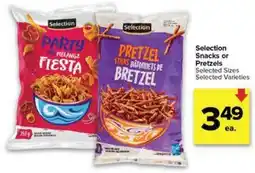 Metro Selection Snacks or Pretzels offer