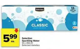 Metro Selection sparkling water offer