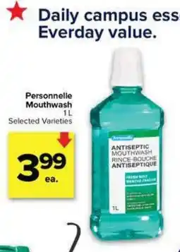 Metro Personnelle mouthwash offer