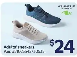 Walmart Athletic Works adults' sneakers offer