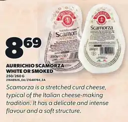 Loblaws Aurricchio Scamorza White or Smoked offer