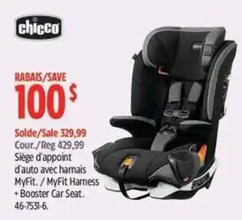 Chicco MyFit Harness + Booster Car Seat