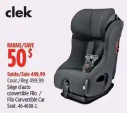 Canadian Tire Clek Filo Convertible Car Seat offer