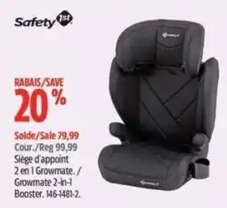 Canadian Tire Safety 1st Growmate 2-in-1 Booster offer