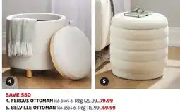 Canadian Tire Fergus ottoman offer