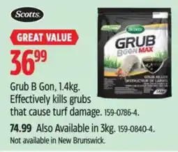Canadian Tire Scotts grub b gon max offer
