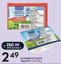 Sobeys Burnbrae Farms Eggs2Go! 2 pk offer