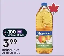Sobeys Rougemont Apple Juice offer