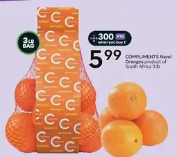Sobeys Compliments Navel Oranges offer