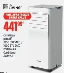 Canadian Tire for living portable air conditioner offer