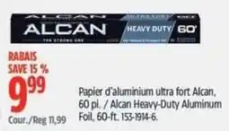 Canadian Tire Alcan heavy duty aluminum foil offer