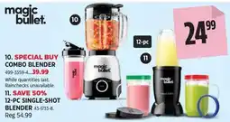 Canadian Tire magic bullet 12-pc single-shot blender offer