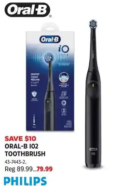 Canadian Tire Oral-B iO toothbrush offer