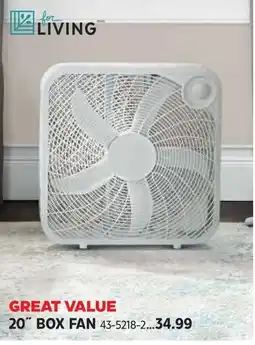 Canadian Tire Living 20" Box Fan offer