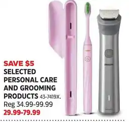 Canadian Tire Philips personal care and grooming products offer