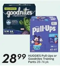 Sobeys Huggies Pull-Ups or Goodnites Training Pants offer