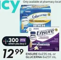 Sobeys Ensure or Glucerna offer