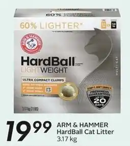 Sobeys Arm & Hammer HardBall Light Weight Cat Litter offer