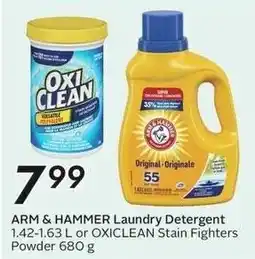 Sobeys Arm & Hammer Laundry Detergent offer