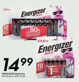 Sobeys Energizer Batteries offer