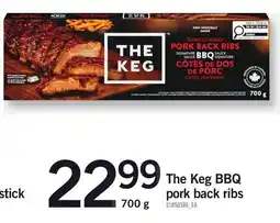 Loblaws The Keg bbq pork back ribs offer