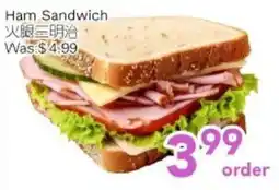 Ample Food Market Ham Sandwich offer