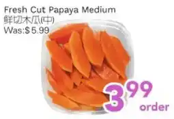 Ample Food Market Fresh Cut Papaya Medium offer