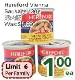 Ample Food Market Hereford vienna sausage offer