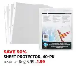 Canadian Tire Sheet protector offer