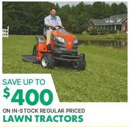 Kent Lawn Tractors offer