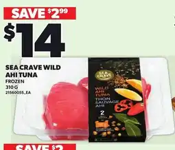 Loblaws Sea Crave wild ahi tuna offer