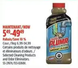 Canadian Tire Liquid plumr urgent clear offer