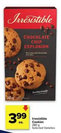 Metro Irresistible Cookies offer