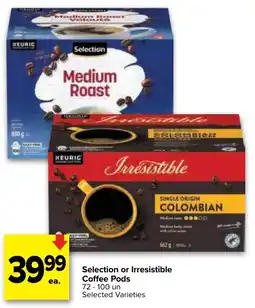 Metro Keurig Selection or Irresistible Coffee Pods offer