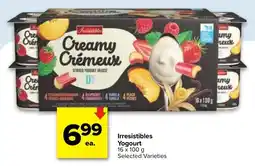 Metro Irresistibles Yogourt offer