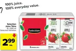 Metro Selection Juice Tetra offer