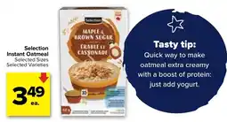 Metro Selection instant oatmeal offer