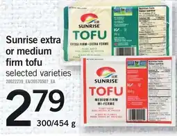Loblaws Sunrise tofu offer