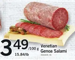 Loblaws Venetian Genoa Salami offer