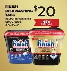 Loblaws Finish dishwashing tabs offer