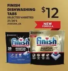 Loblaws Finish dishwashing tabs offer