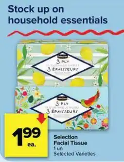 Metro Selection Facial Tissue offer